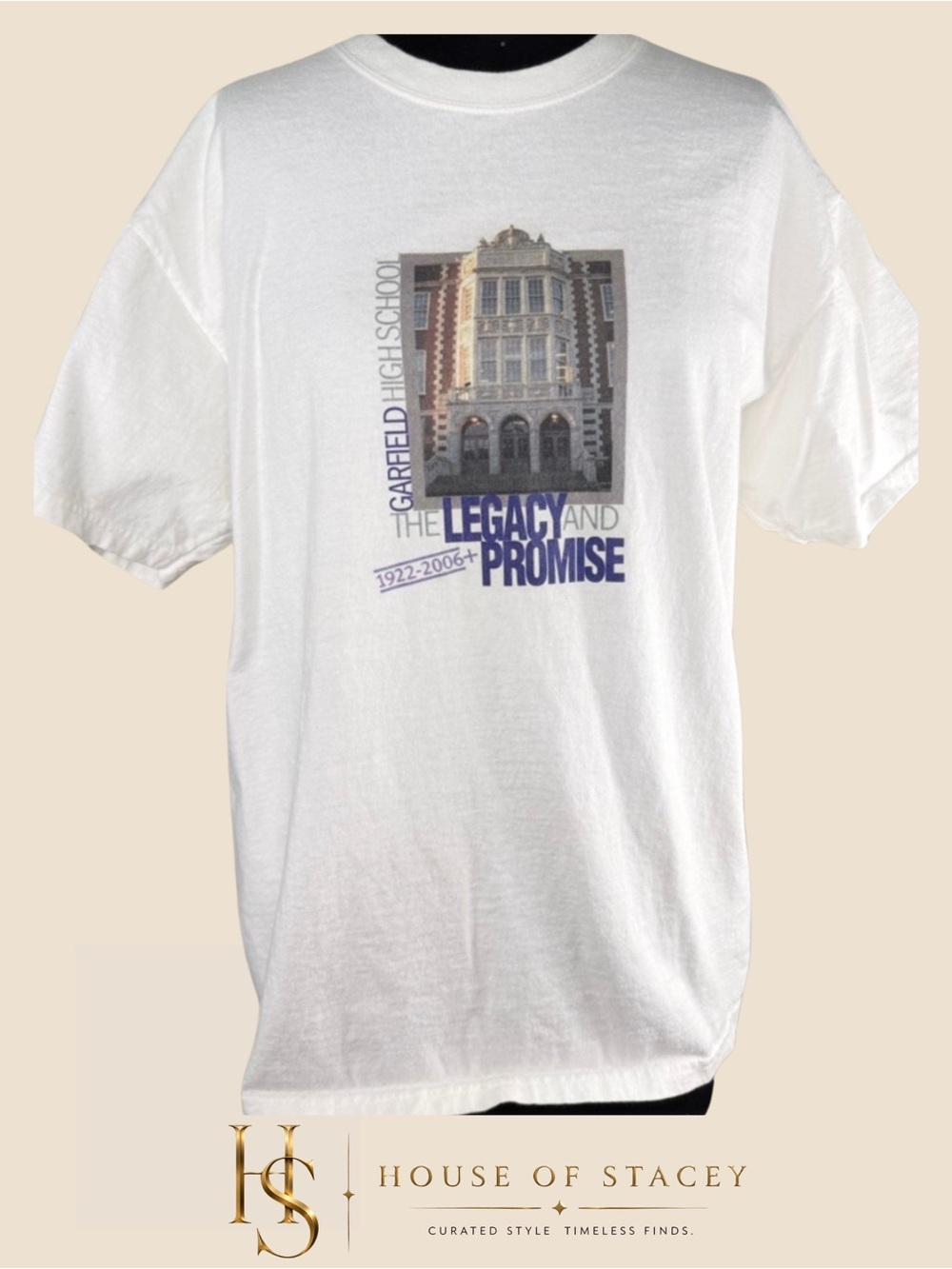 Garfield High School Graphic Tee Medium White Legacy Promise Shirt